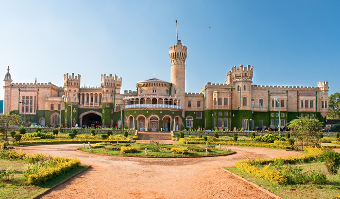 Bangalore Palace — Tudor-style royal palace built in 1887