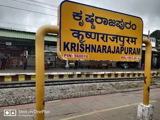 KR Puram KJM railway station taxi cab Bangalore