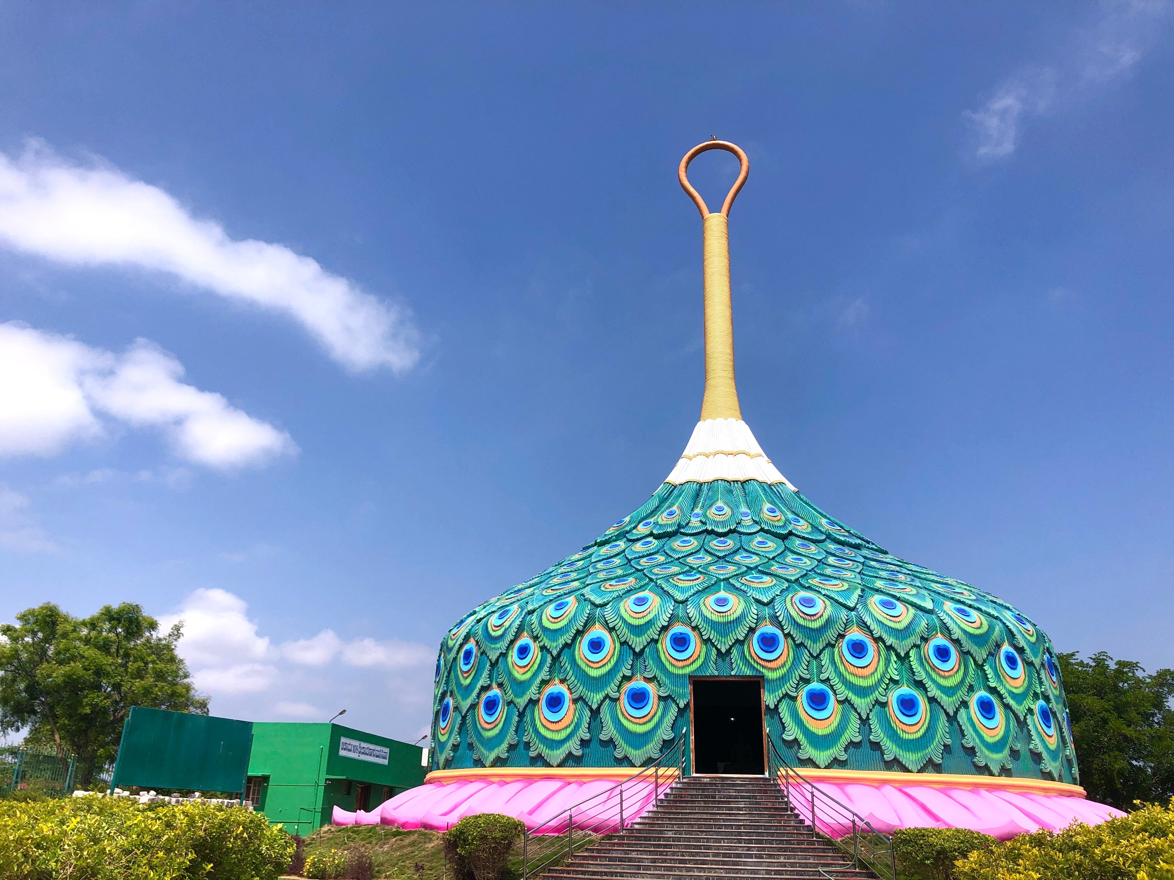 Mandaragiri Basadi Betta Jain hill temple Tumkur — four 12th-century temples, peacock-shaped temple, 70 km from Bangalore via NH4