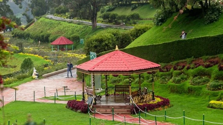 Ooty hill station view, Tamil Nadu