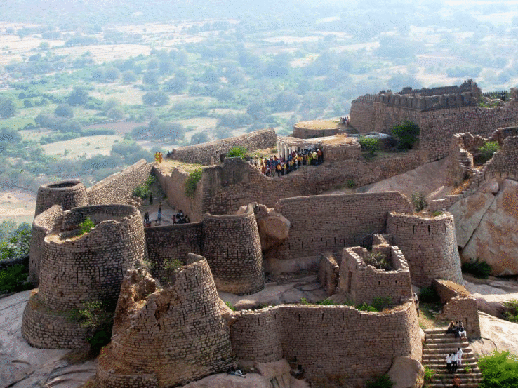 Penukonda Fort Vijayanagara heritage site Andhra Pradesh