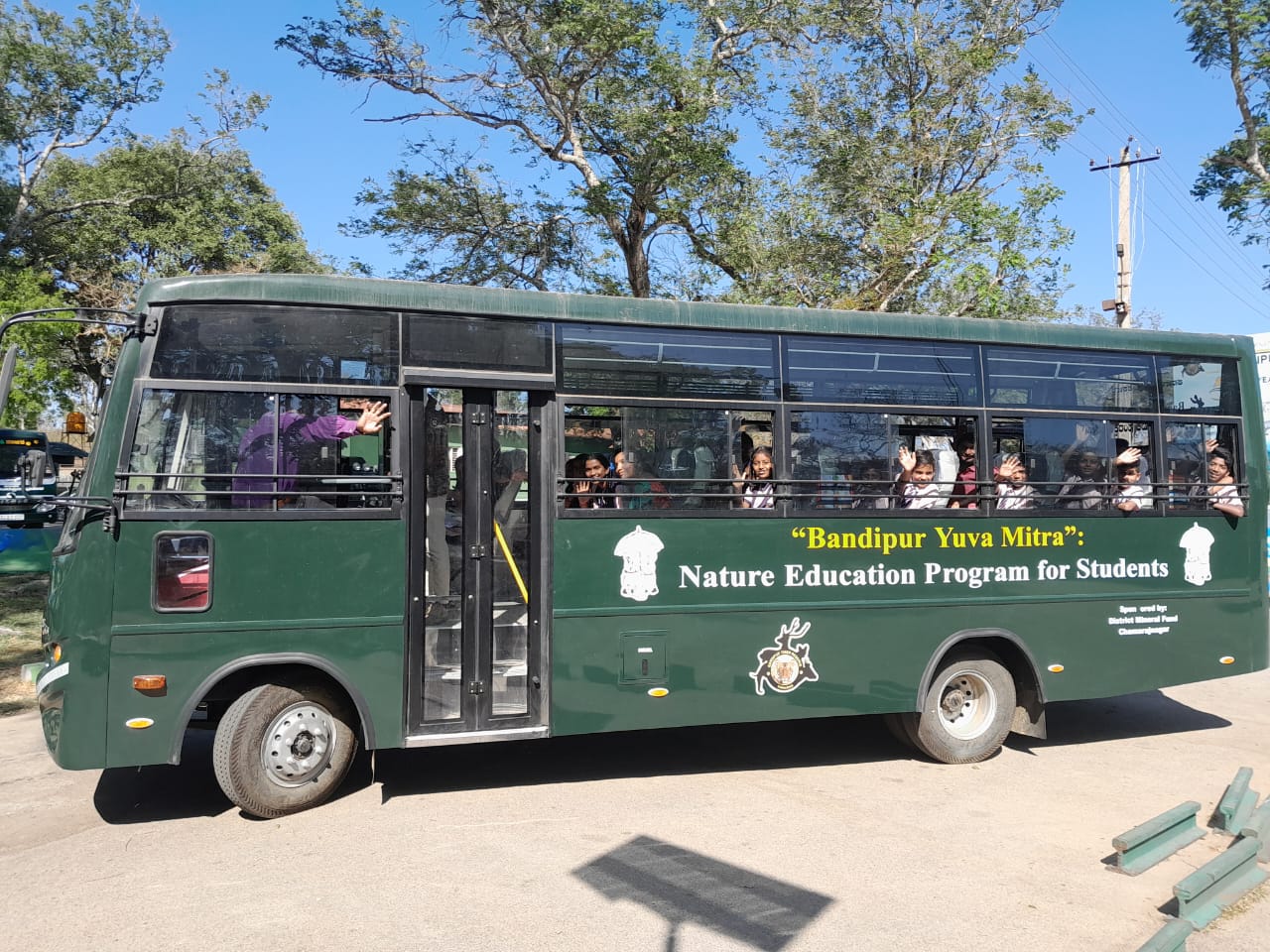 Bandipur Bus Safari canter vehicle