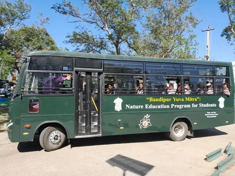 Bandipur Bus Safari canter vehicle