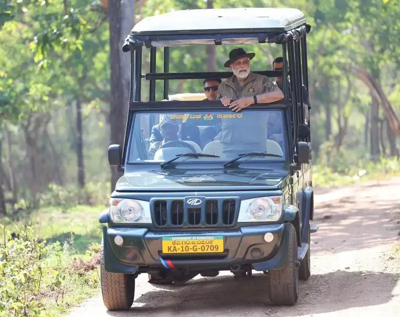 Bandipur Camper Safari enclosed vehicle