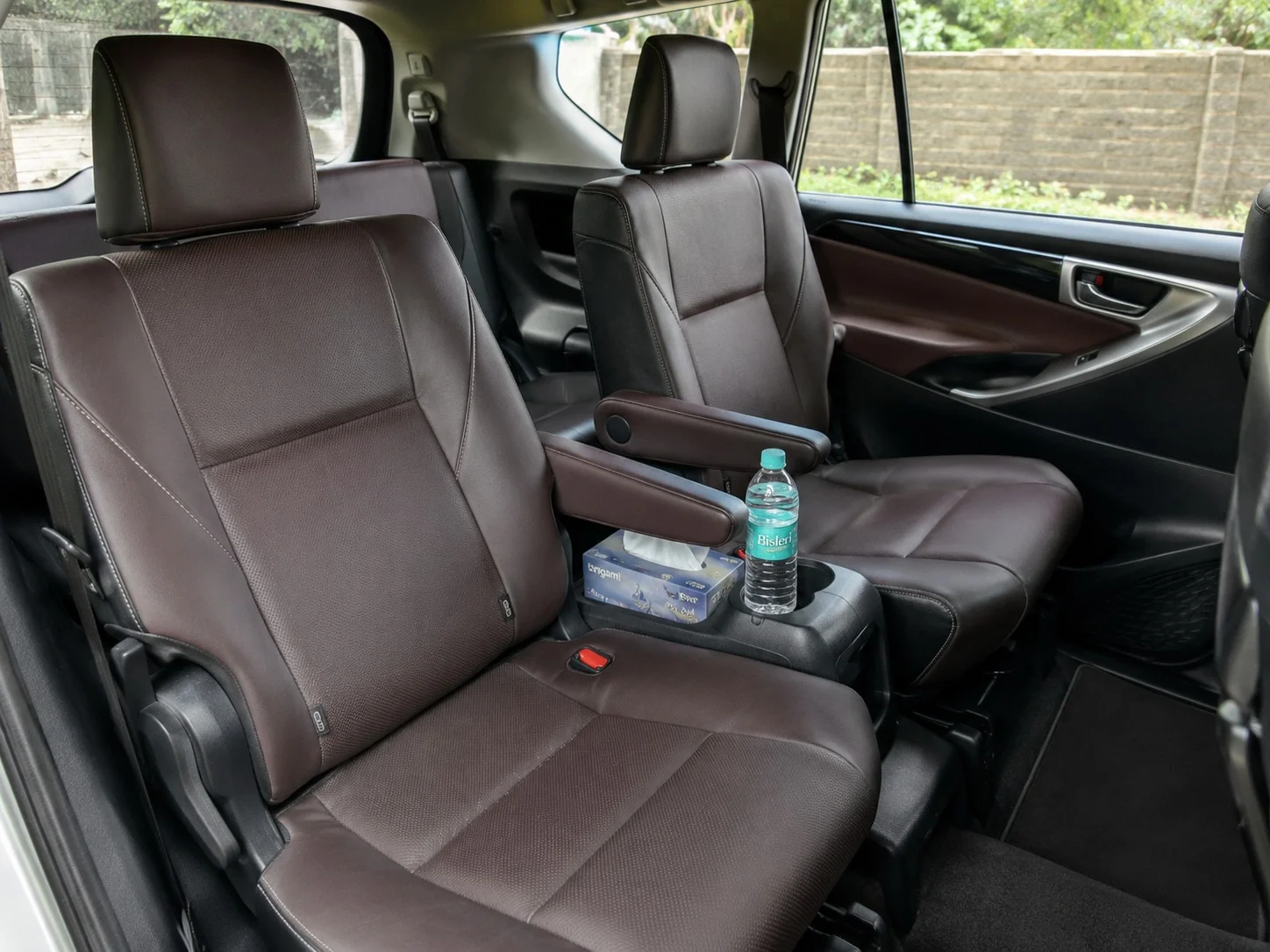 Innova Crysta boot luggage space airport transfer