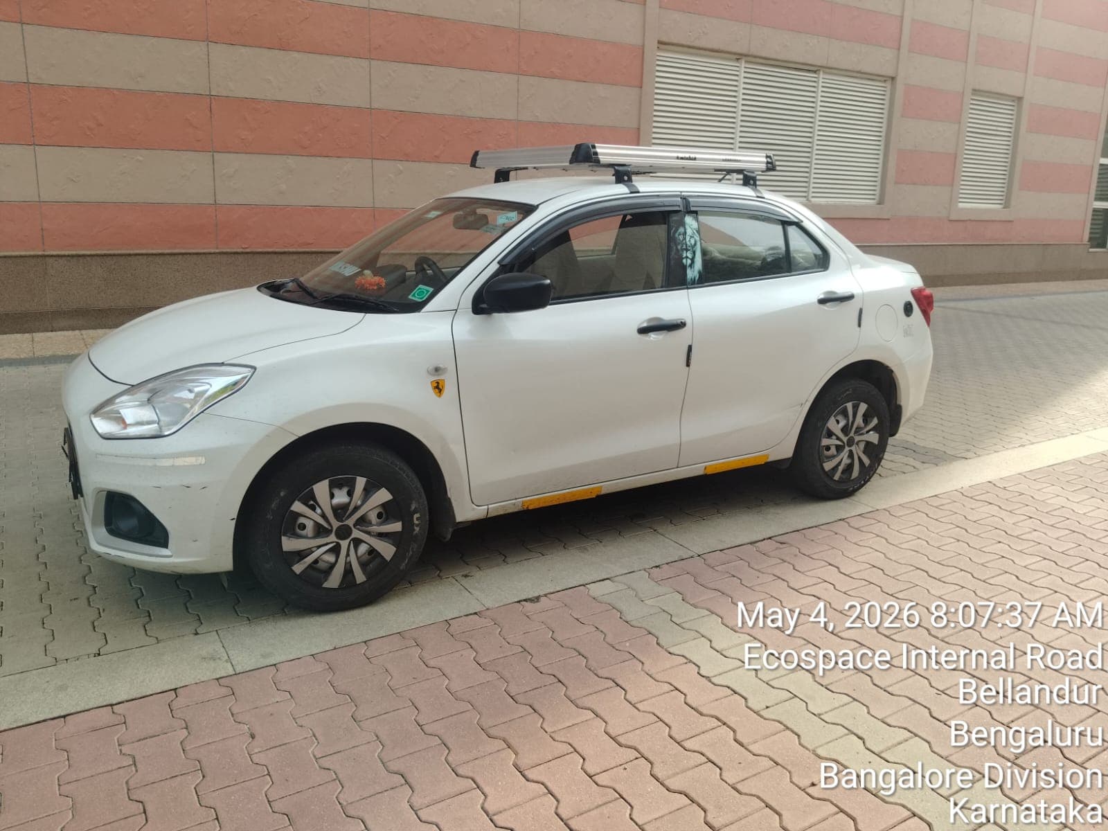 Dzire sedan interior – budget cab hire Bangalore